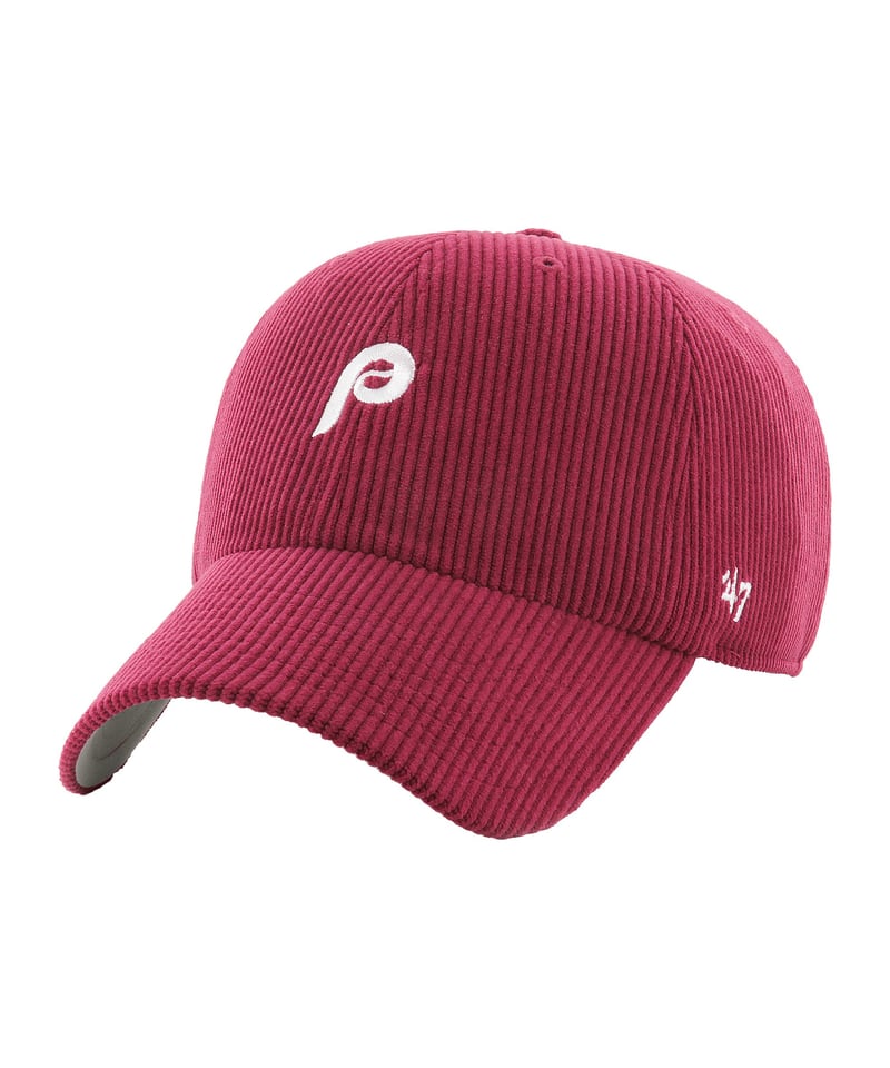 '47 Brand MLB Philadelphia Phillies Cord Base Runner 47 Clean Up Cap Rot - rot