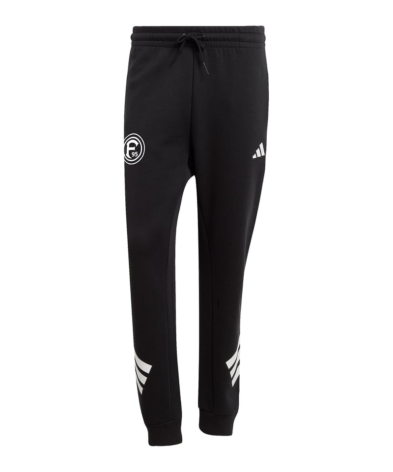 adidas Fortuna Düsseldorf Hose Schwarz - schwarz