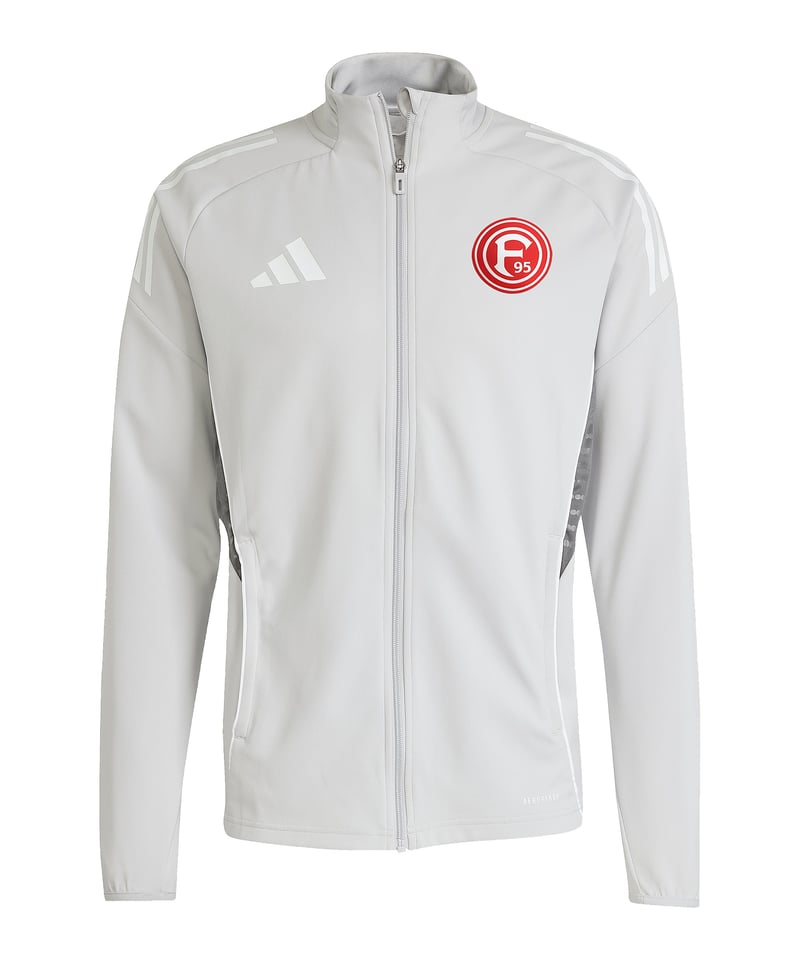 adidas Fortuna Düsseldorf Trainingsjacke Grau - grau