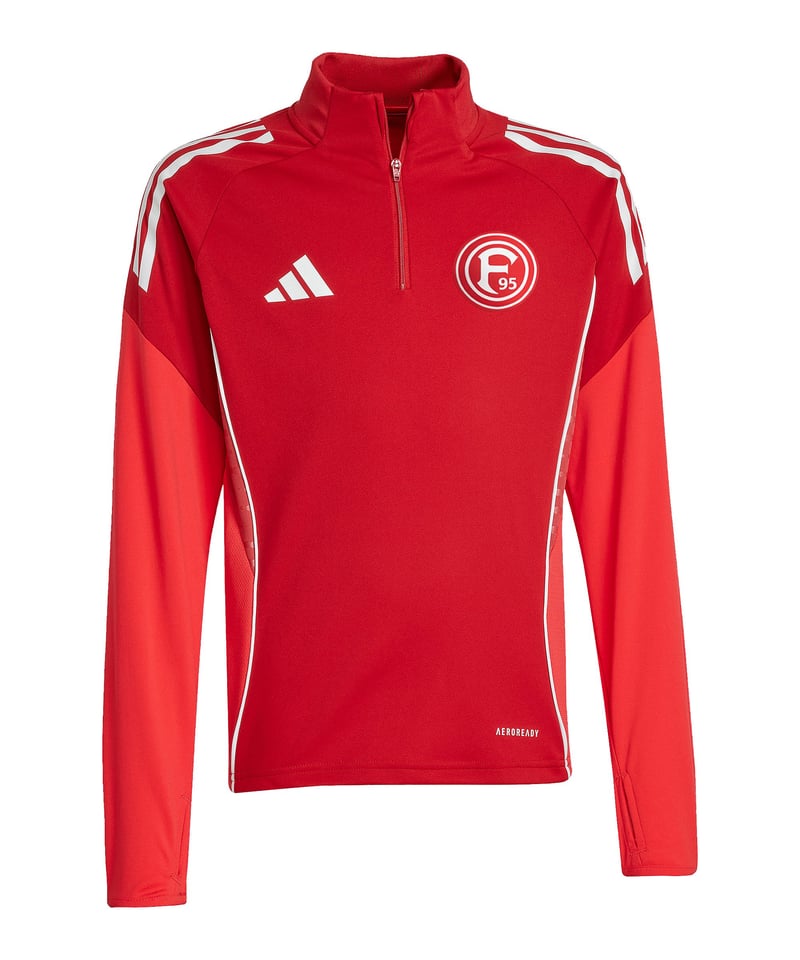 adidas Fortuna Düsseldorf Sweatshirt Kids Rot - rot