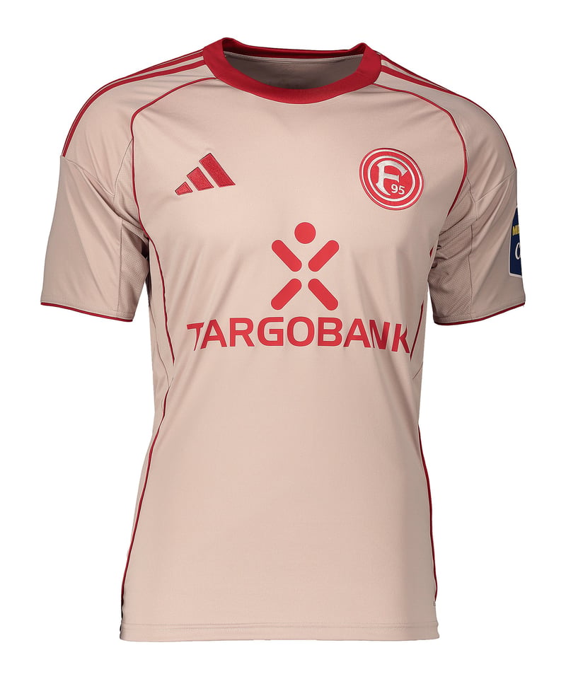 adidas Fortuna Düsseldorf Trikot 3rd 2025/2026 Kids Beige - beige