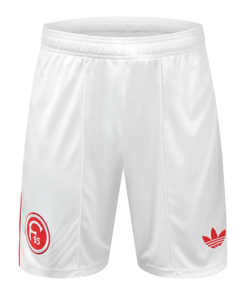 adidas Fortuna Düsseldorf Short Away 2026/2027 Weiß - weiss