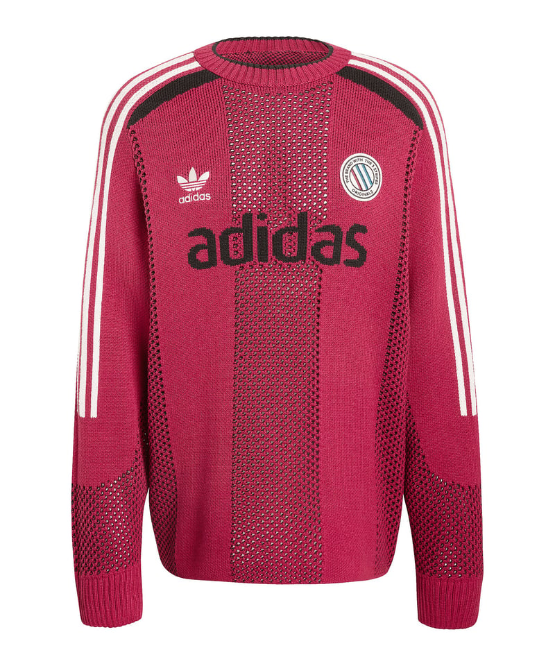 adidas Originals Blokecore Longsleeve Rot - rot