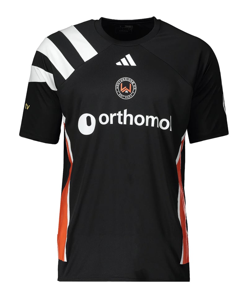 adidas Wontorriors FC Trikot Home 2024 Kids Schwarz - schwarz