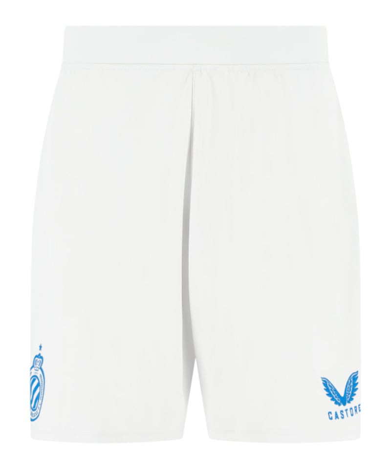 Castore FC Brügge Short Auswärts 2025/2026 Weiß F123 - weiss