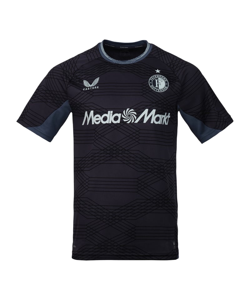 Castore Feyenoord Rotterdam Trikot Auswärts 2025/2026 Grau F128 - grau