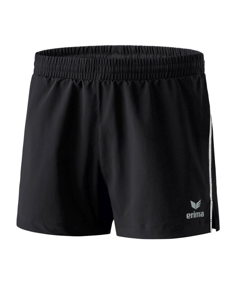 Erima Short Hose kurz Running Damen Schwarz - schwarz