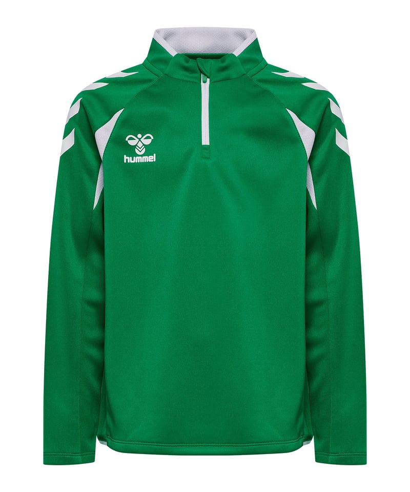 hummel Core 2.0 Half Zip Top Kids Grün F6129 - gruen