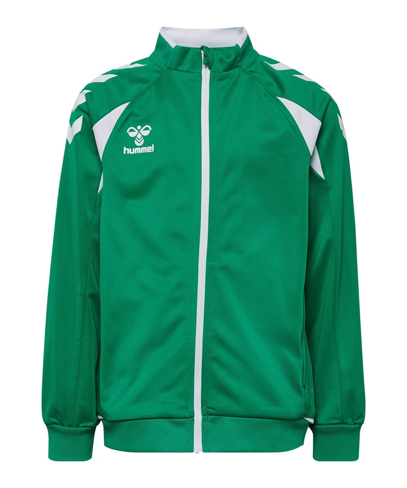 hummel Core 2.0 Track Zip Jacke Kids Grün F6129 - gruen