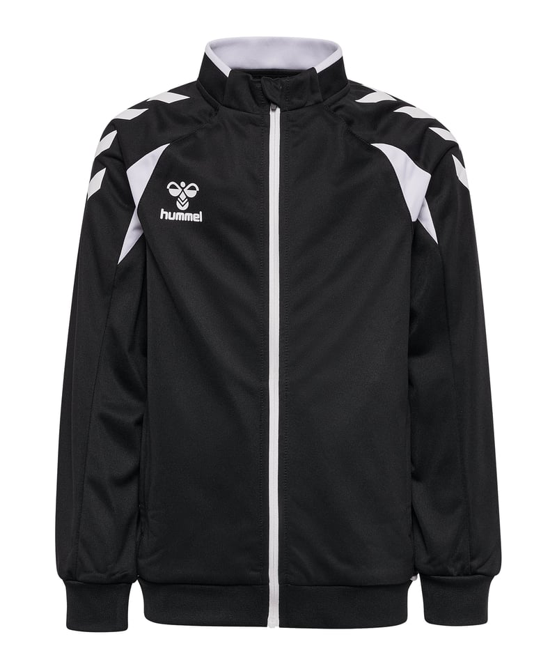 hummel Core 2.0 Track Zip Jacke Kids Schwarz F2114 - schwarz