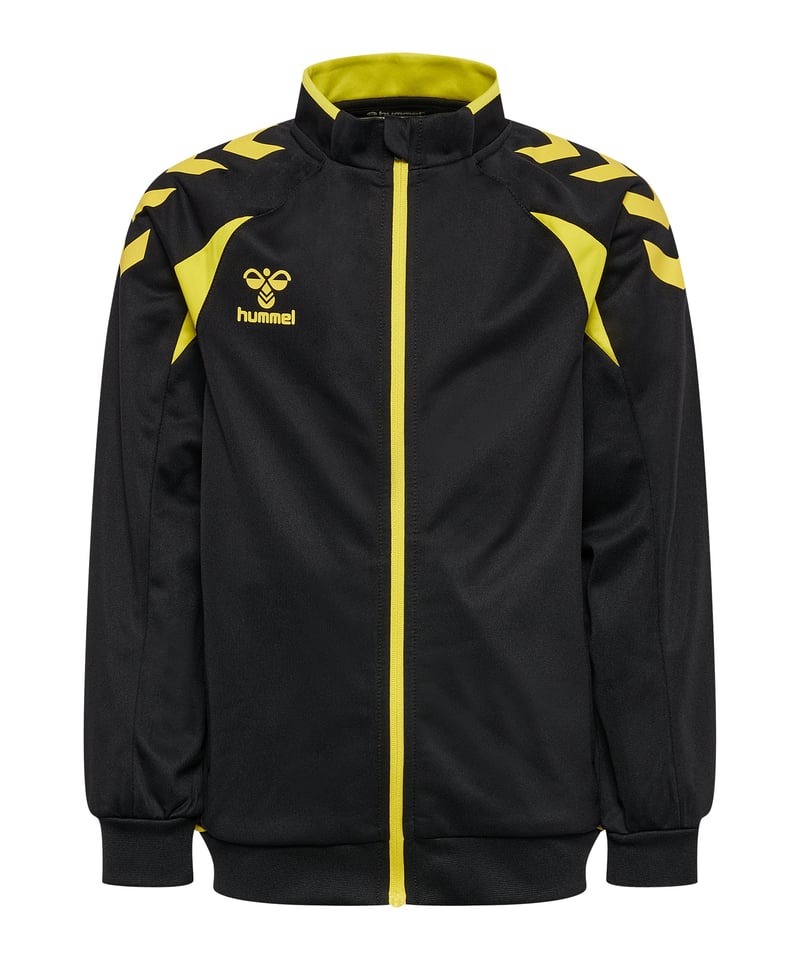 hummel Core 2.0 Track Zip Jacke Kids Schwarz F5138 - schwarz