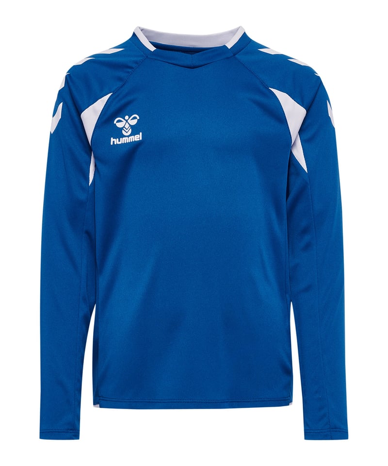 hummel Core 2.0 Trikot Langarm Kids Blau F7691 - blau