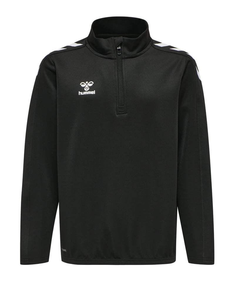 Hummel hmlCORE XK HalfZip Sweatshirt Kids F2001 - schwarz