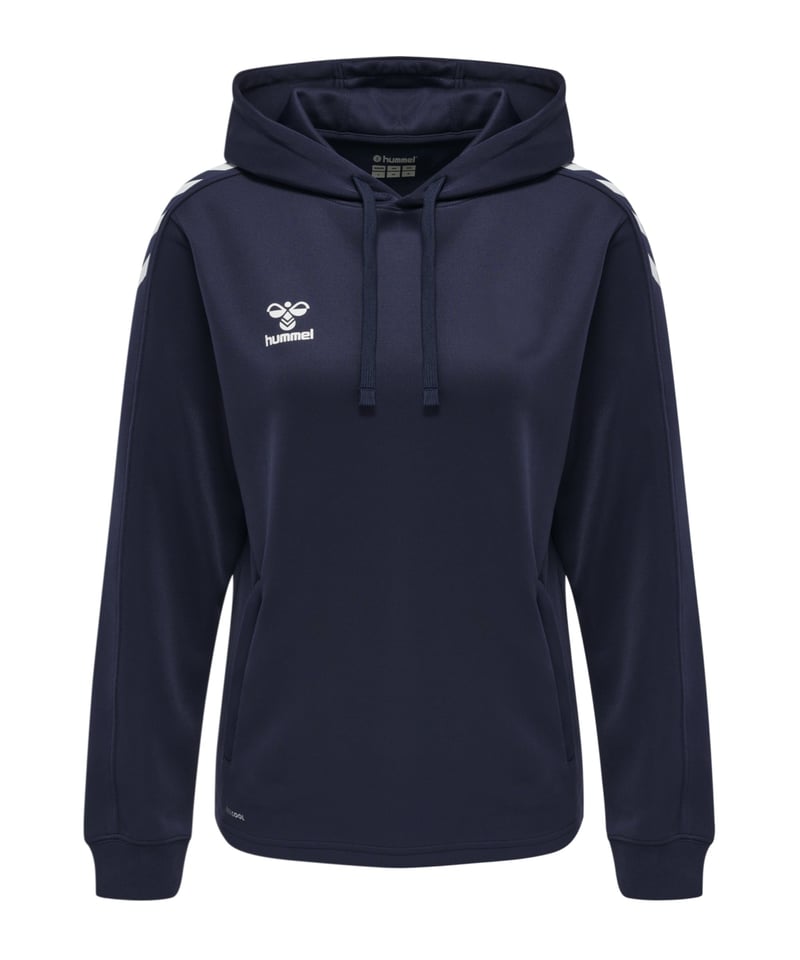 Hummel hmlCORE XK Poly Hoody Damen Blau F7026 - blau