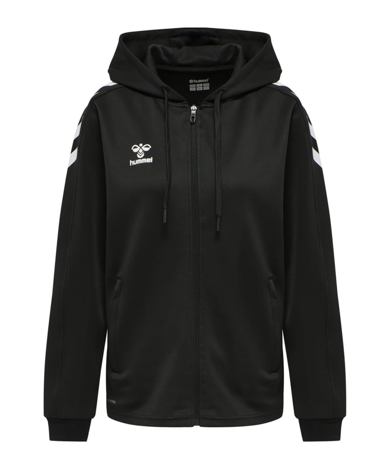Hummel hmlCORE XK Poly Kapuzenjacke Damen F2001 - schwarz