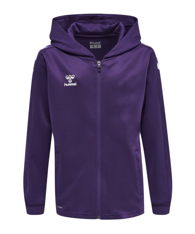 Hummel hmlCORE XK Kapuzenjacke Kids Lila F3332 - lila