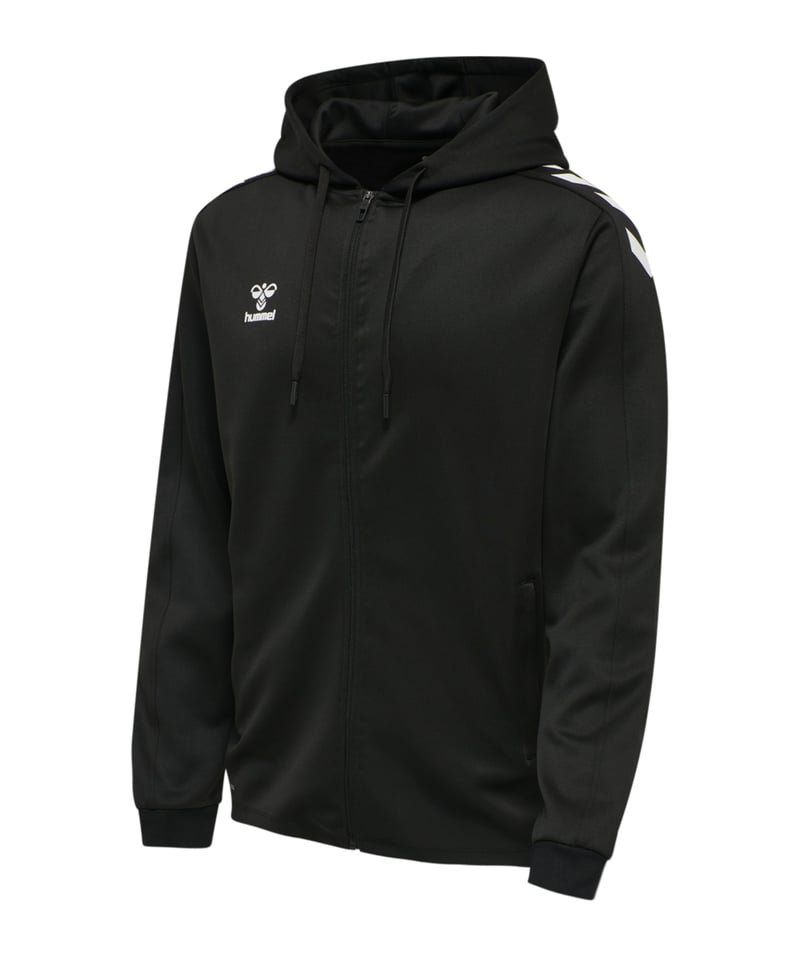 Hummel hmlCORE XK Kapuzenjacke Schwarz F2001 - schwarz