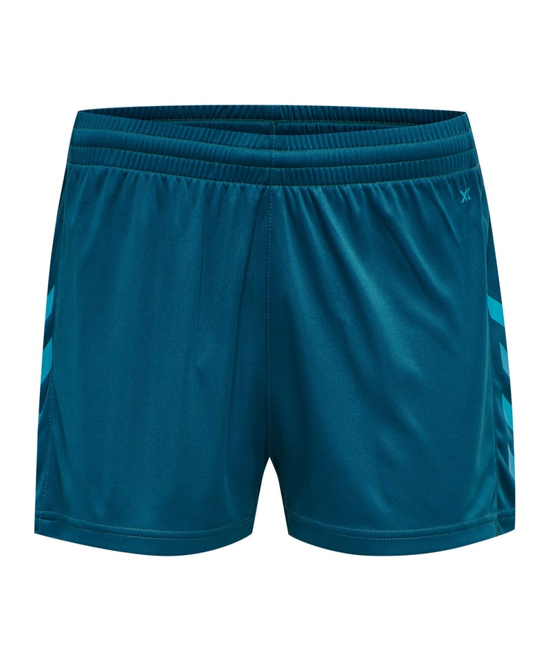 Hummel hmlCORE XK Poly Short Damen Blau F7058 - blau