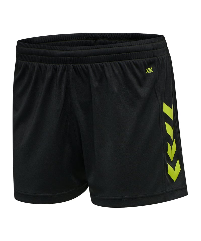 Hummel hmlCORE XK Poly Short Damen Schwarz F2096 - schwarz