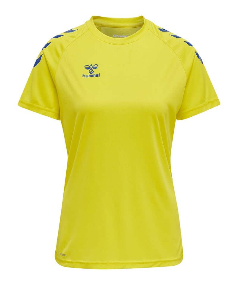 Hummel hmlCORE XK Poly T-Shirt Damen F5139 - gelb