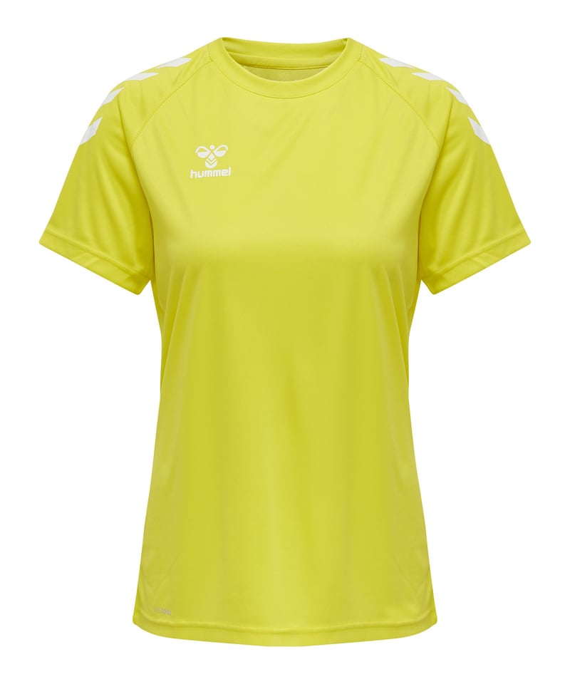 Hummel hmlCORE XK Poly T-Shirt Damen Gelb F5269 - gelb