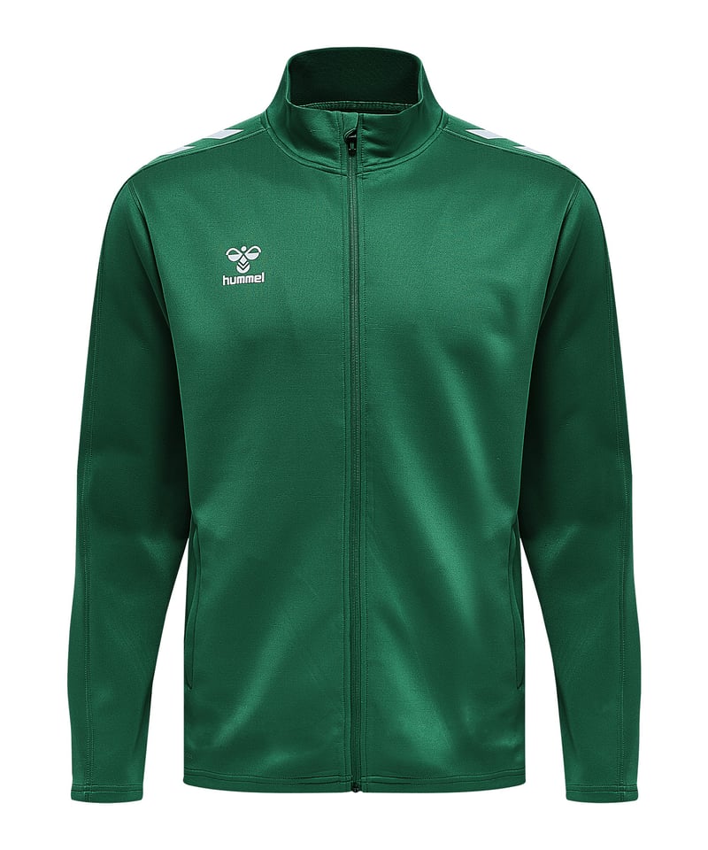 Hummel hmlCORE XK Poly Trainingsjacke Grün F6140 - gruen