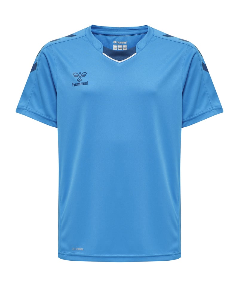 Hummel hmlCORE XK Poly Trikot Kids Blau F8729 - blau
