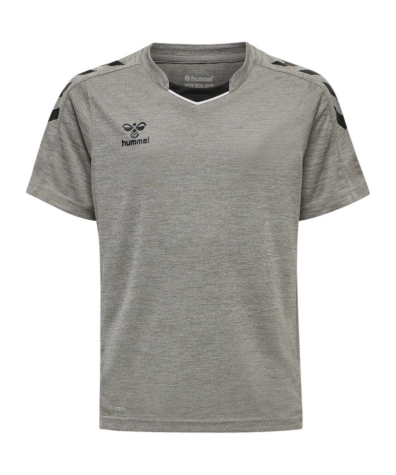 Hummel hmlCORE XK Poly Trikot Kids Grau F2006 - grau