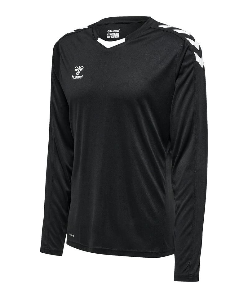 Hummel hmlCORE XK Trikot langarm Schwarz F2001 - schwarz