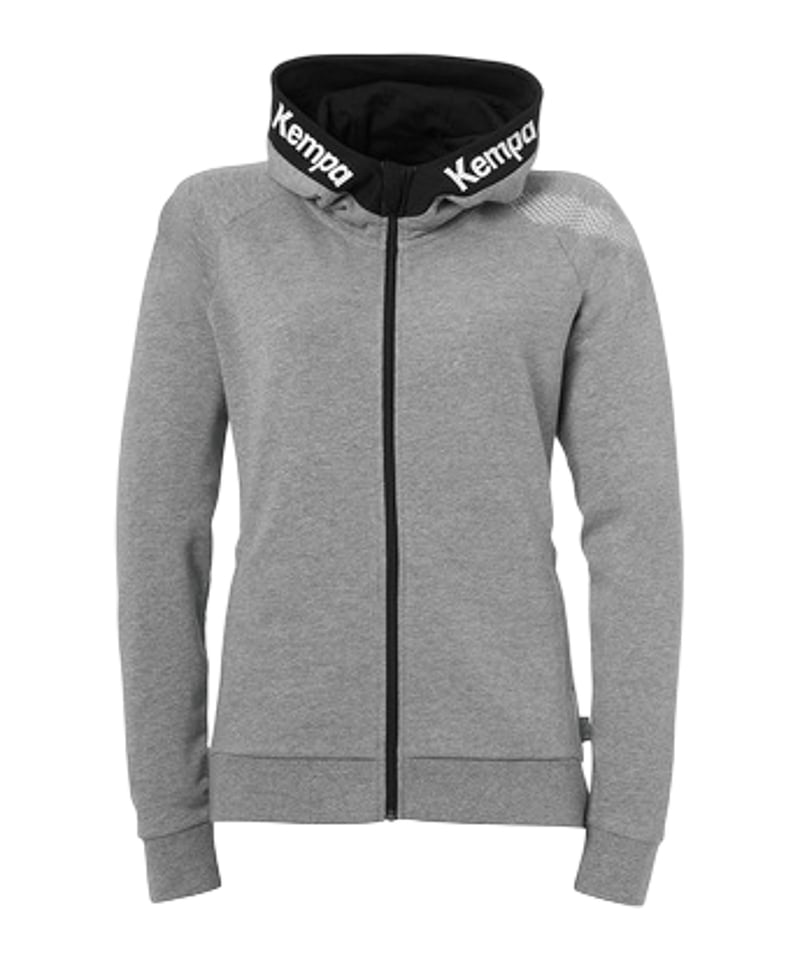 Kempa Core 26 Kapuzenjacke Damen Grau F05 - grau