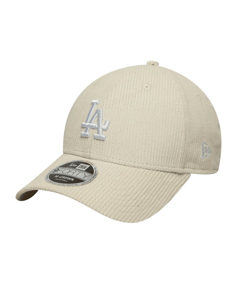 New Era MLB 9Forty Los Angeles Dodgers Cord Cap Braun - braun
