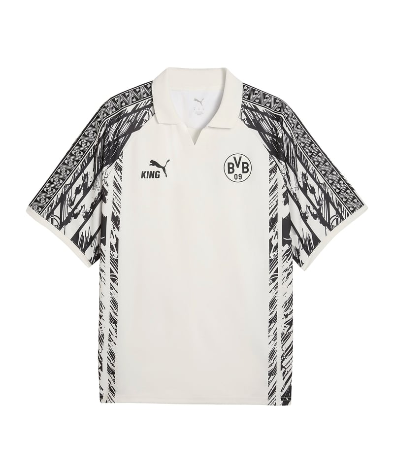 PUMA Borussia Dortmund KING Jersey Trikot Weiß F25 - weiss