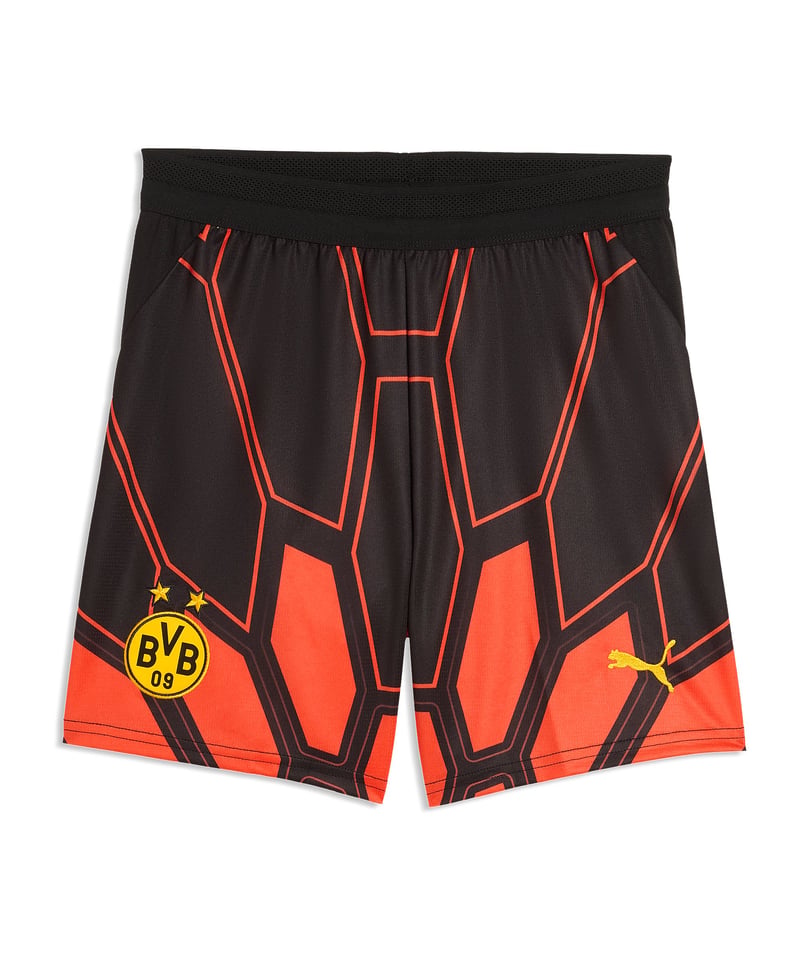 PUMA Borussia Dortmund Torwartshort Kinder Orange F70 - orange