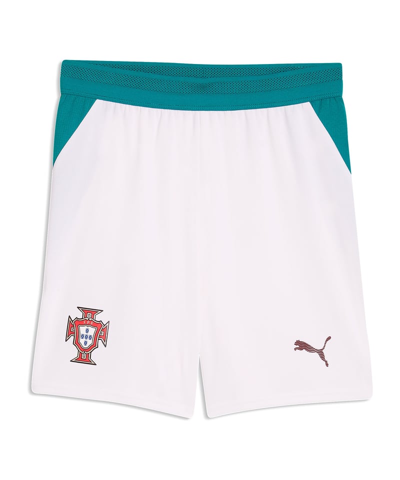 PUMA FPF Portugal Short Away WM 2026 Kids Weiß F02 - weiss