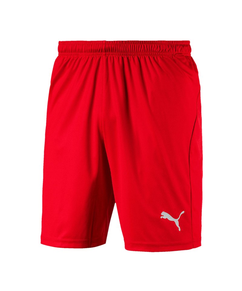 PUMA LIGA Core Short Rot Weiss F01 - rot
