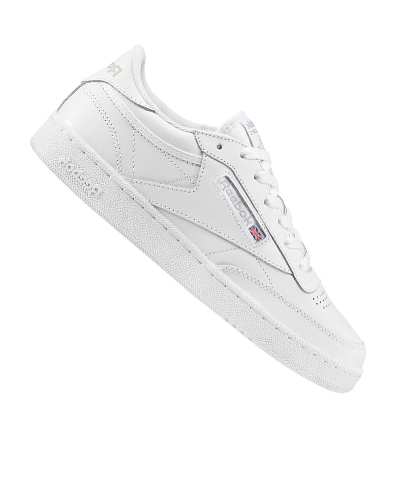 Reebok Club C85 Sneaker Damen Weiss Grau - weiss