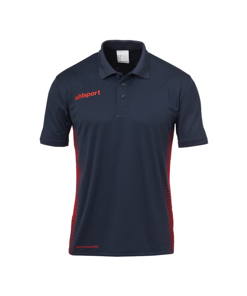 uhlsport Score Poloshirt Kids Blau Rot F10 - blau