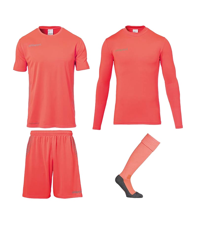uhlsport Score Torwartset Rot Grau F02 - rot