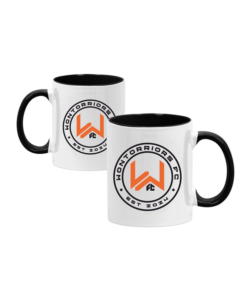 Wontorriors FC Fan Tasse Logo Accessoire Schwarz - schwarz