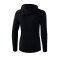 Erima Essential Kapuzensweat Damen Schwarz Grau - Schwarz