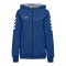 Hummel Cotton Kapuzenjacke Damen Blau F7045 - Blau