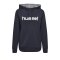 Hummel Cotton Logo Hoody Damen Blau F7026 - Blau