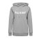 Hummel Cotton Logo Hoody Damen Grau F2006 - Grau