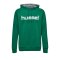 Hummel Cotton Logo Hoody Grün F6140 - Gruen