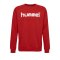 Hummel Cotton Logo Sweatshirt Rot F3062 - Rot