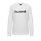 Hummel Cotton Logo Sweatshirt Damen Weiss F9001 - Weiss