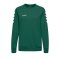 Hummel Cotton Sweatshirt Damen Grün F6140 - Gruen