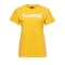 Hummel Cotton T-Shirt Logo Damen Gelb F5001 - Gelb
