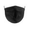 11teamsports Mundmaske blanko 100% Baumwolle Black - schwarz