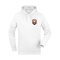 11ts Academy Hoody Brustlogo Weiß - weiss